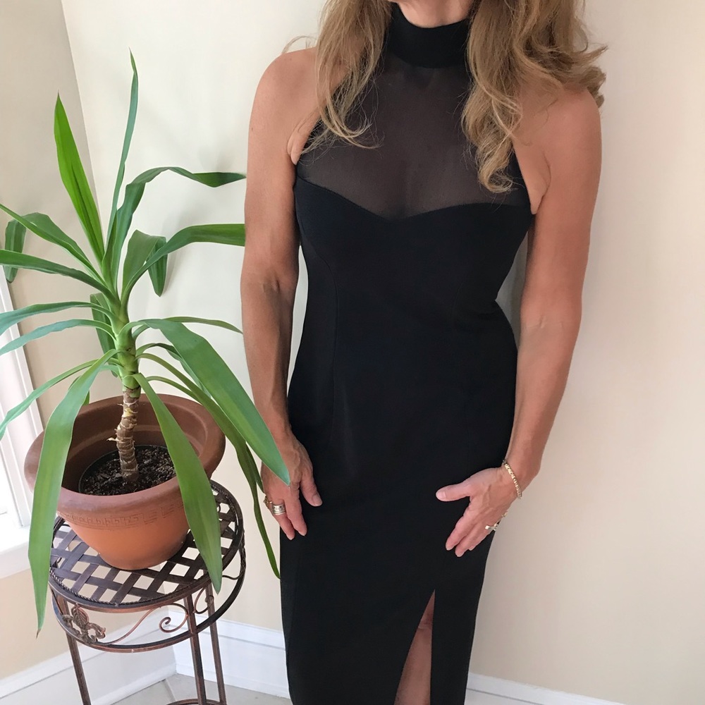 Black Evening Gown—Size 4